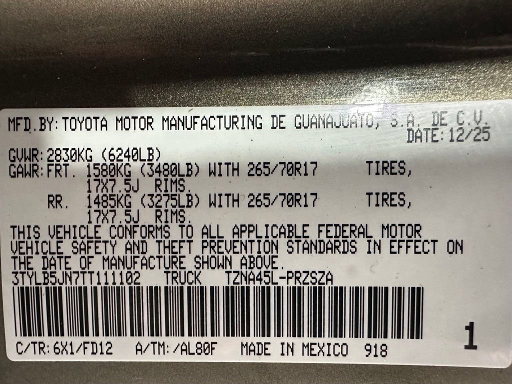 Used 2026 Toyota Tacoma TRD Off-Road AWD/4WD image 11