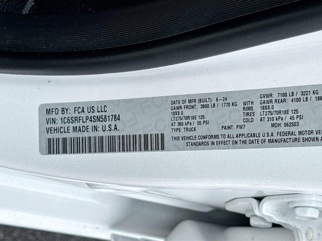 Used 2025 RAM 1500 Rebel w/ Rebel Level 1 Equipment Group image 33