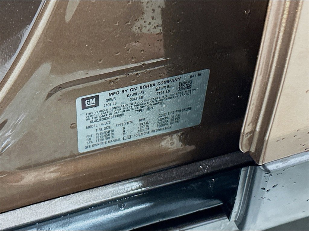 Used 2016 Buick Encore AWD image 31