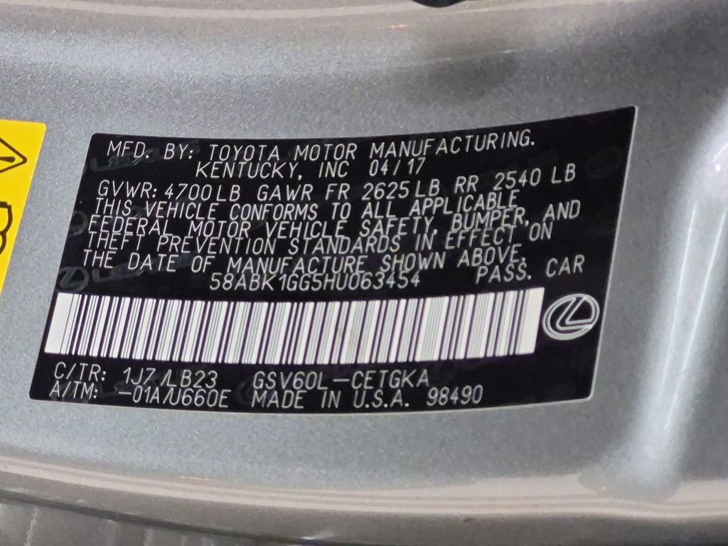 Used 2017 Lexus ES 350 w/ Luxury Package FWD image 36