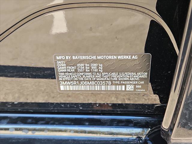 Used 2021 BMW 330i Sedan w/ Convenience Package RWD image 15