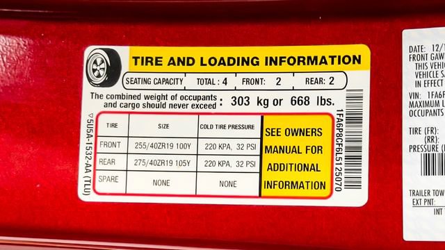 Used 2020 Ford Mustang GT Premium w/ GT Performance Package RWD image 54