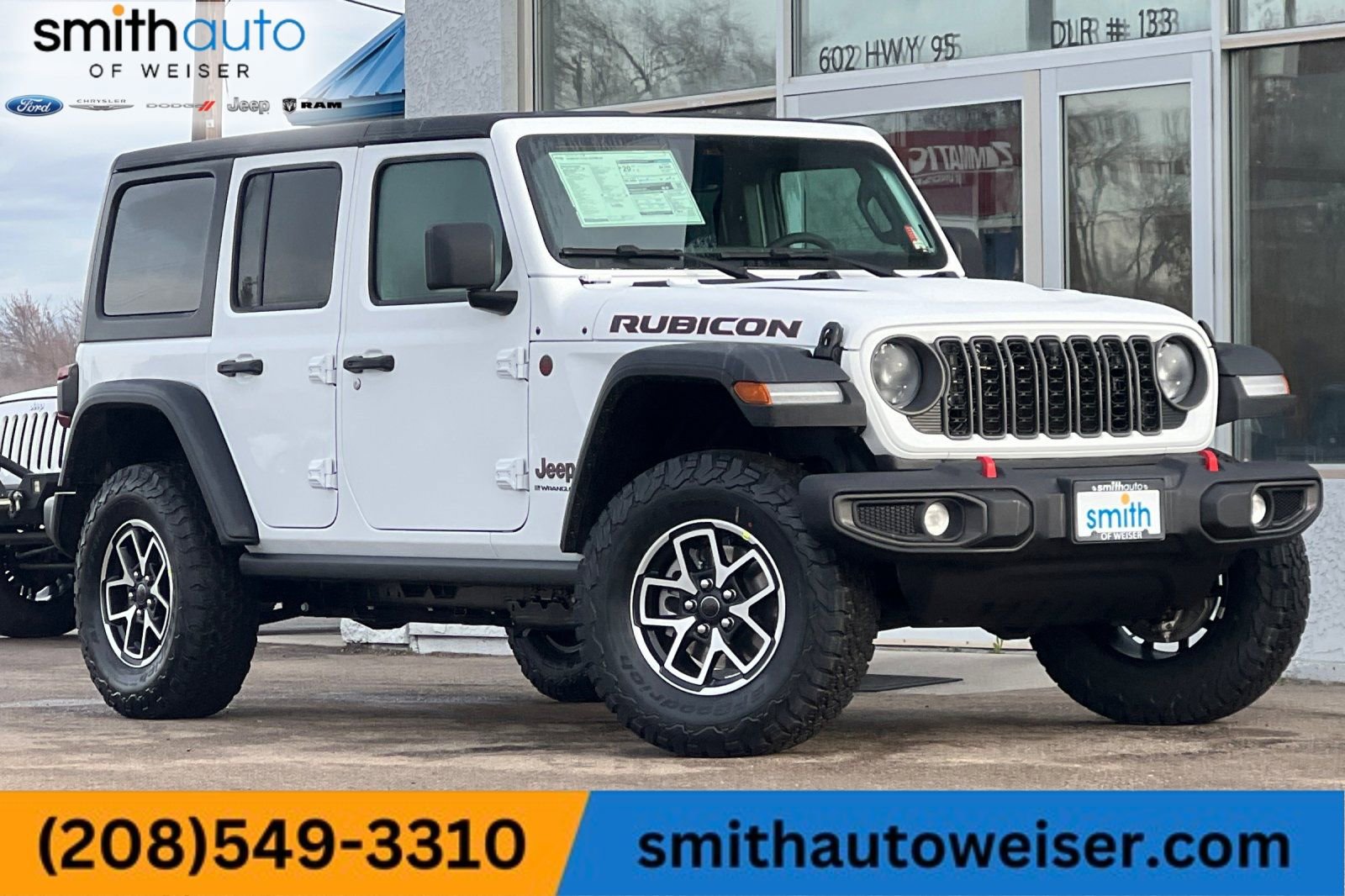 New 2026 Jeep Wrangler Unlimited Rubicon w/ Dual Top Group