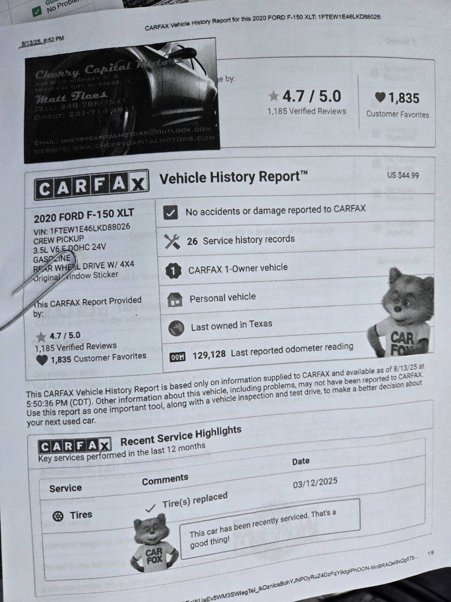 Used 2020 Ford F150 XLT w/ Equipment Group 302A Luxury image 38