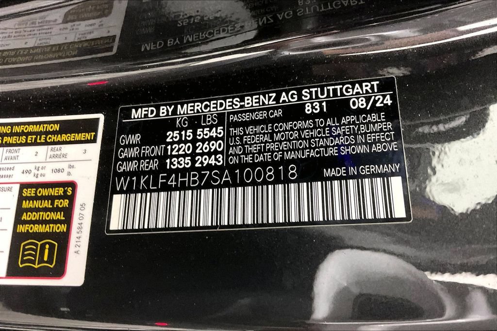 Certified 2025 Mercedes-Benz E 350 4MATIC Sedan w/ Winter Package image 25