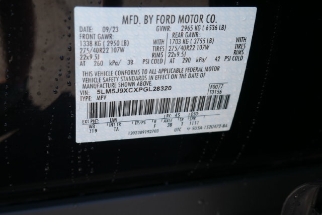 Used 2023 Lincoln Aviator Black Label w/ Dynamic Handling Package AWD/4WD image 30