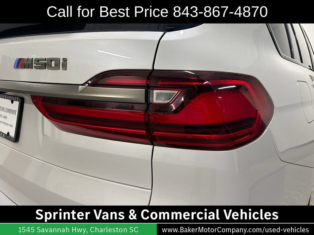 Used 2020 BMW X7 M50i w/ Luxury Seating Package AWD/4WD image 34