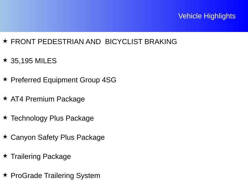 Used 2023 GMC Canyon AT4 w/ AT4 Premium Package image 10