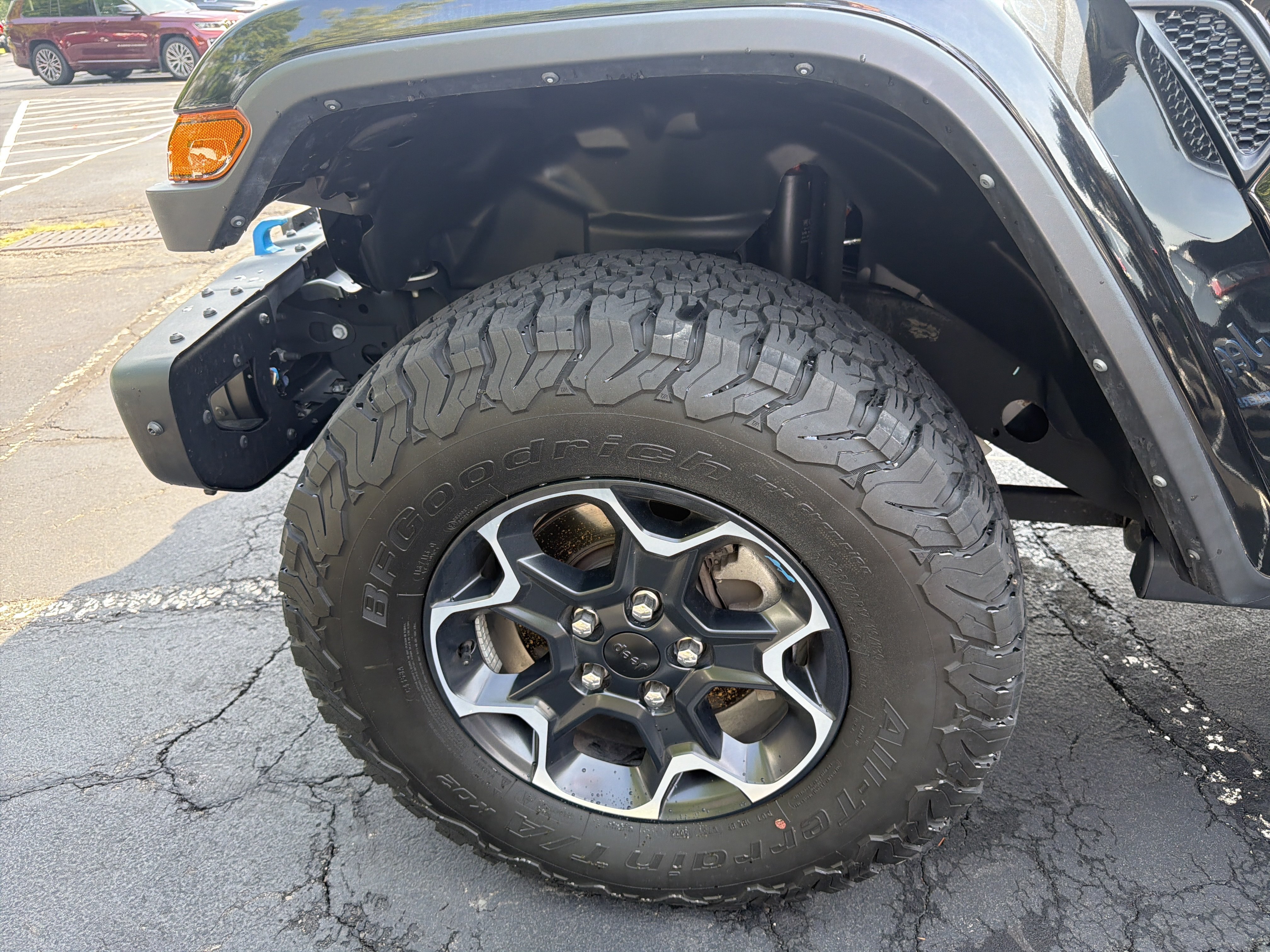 Certified 2023 Jeep Wrangler Unlimited Rubicon 4xe w/ Steel Bumper Group AWD/4WD image 38