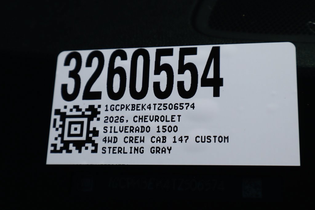 New 2026 Chevrolet Silverado 1500 Custom w/ Turbomax Blackout Package AWD/4WD image 38