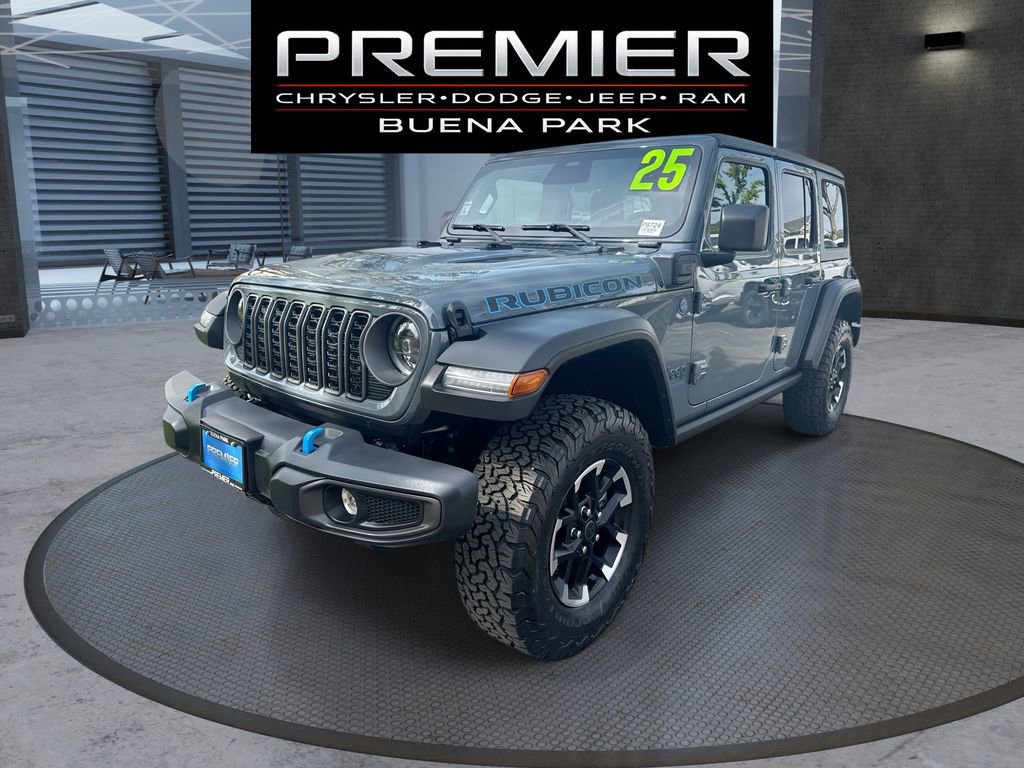 Used 2025 Jeep Wrangler Unlimited Rubicon 4xe w/ Convenience Group image 1