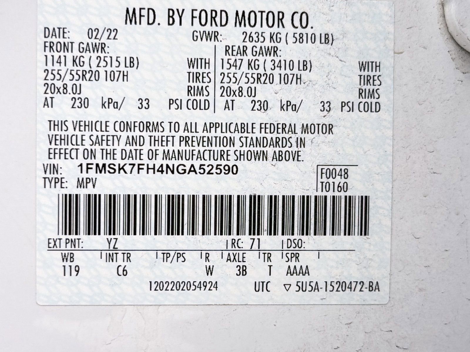 Used 2022 Ford Explorer Limited image 33