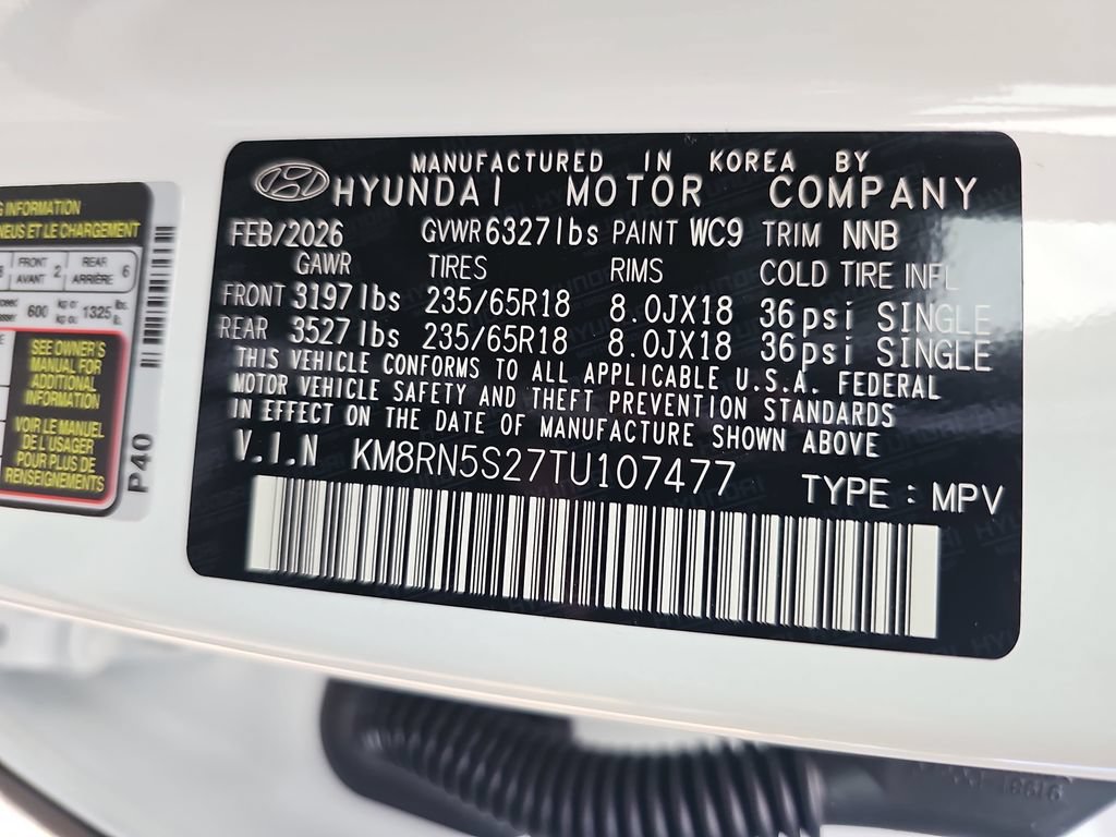 New 2026 Hyundai Palisade SEL FWD image 37