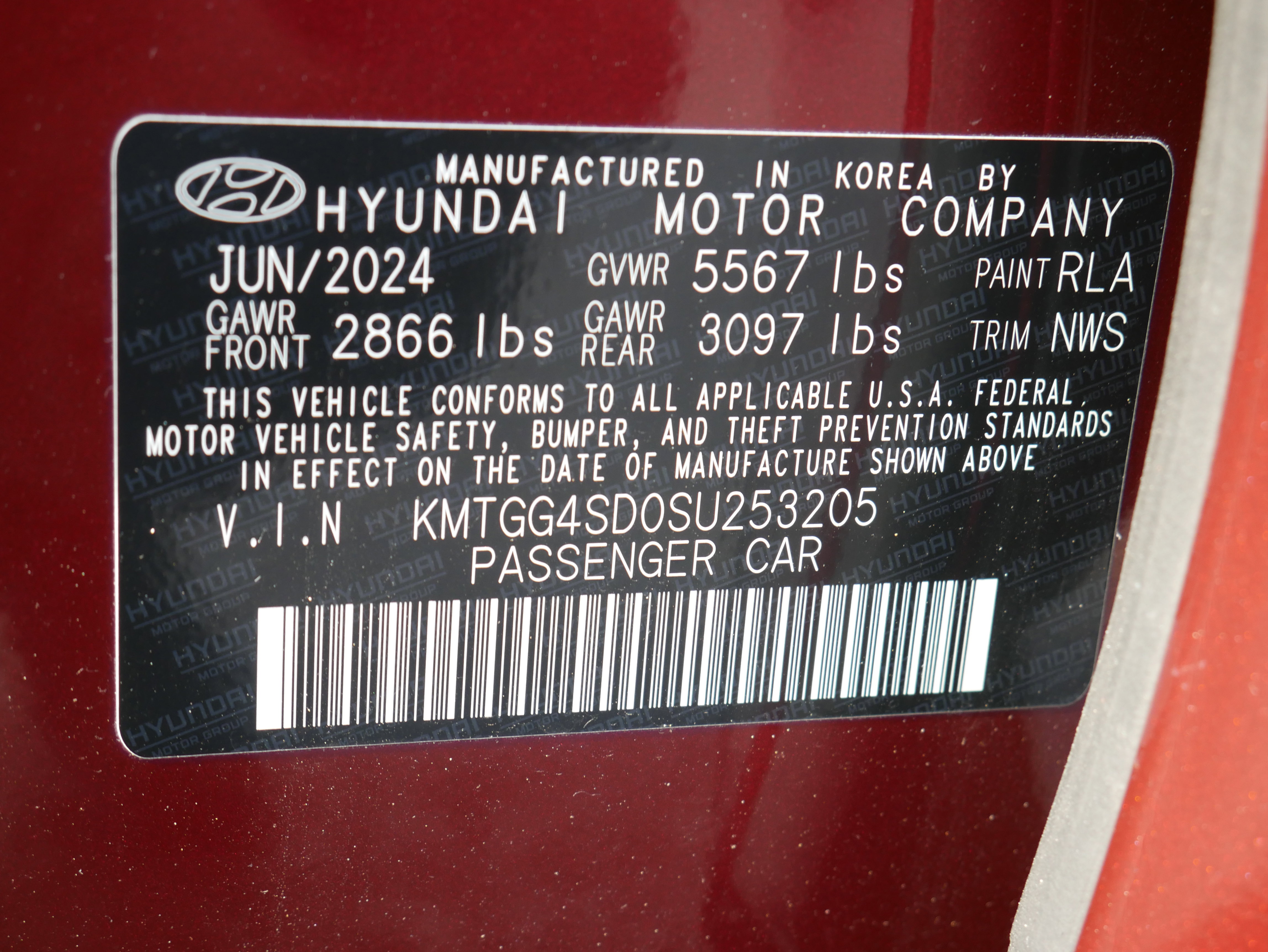 Certified 2025 Genesis G80 3.5T Sport Prestige image 62