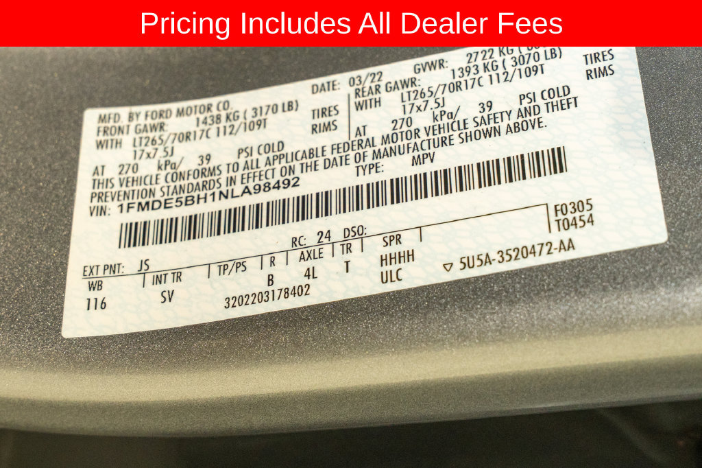 Used 2022 Ford Bronco Black Diamond AWD/4WD image 27