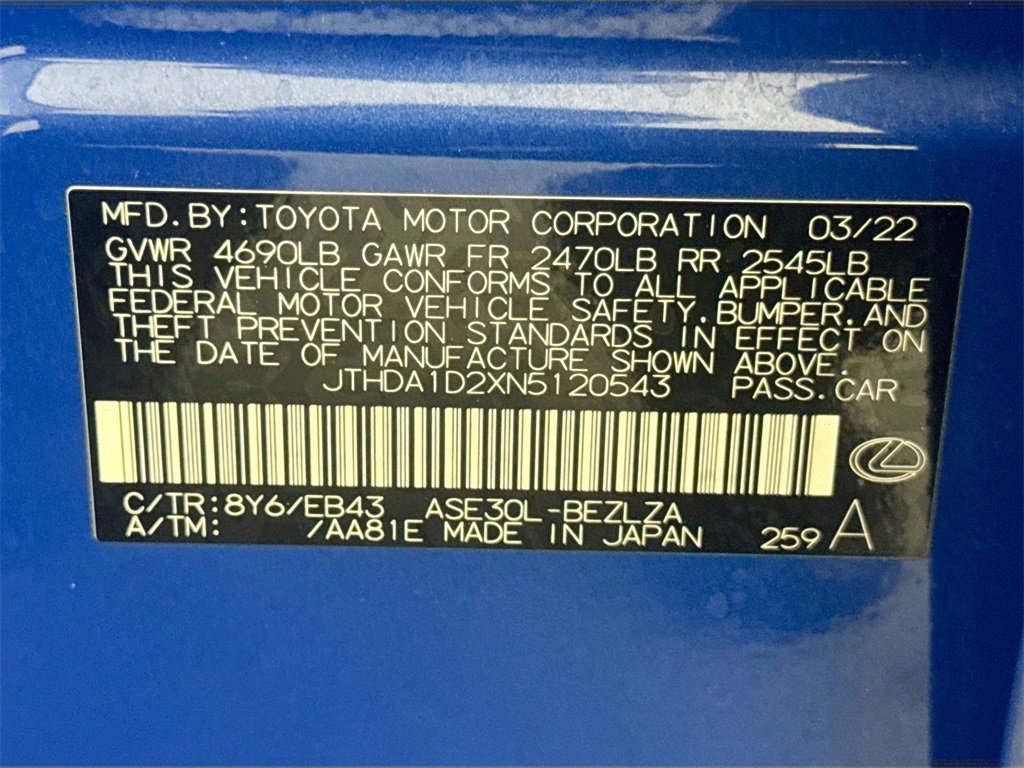 Used 2022 Lexus IS 300 w/ Premium Package image 27