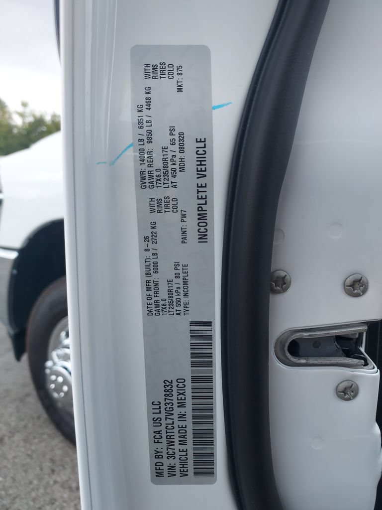 New 2027 RAM 3500 Tradesman w/ Chrome Appearance Group A AWD/4WD image 23