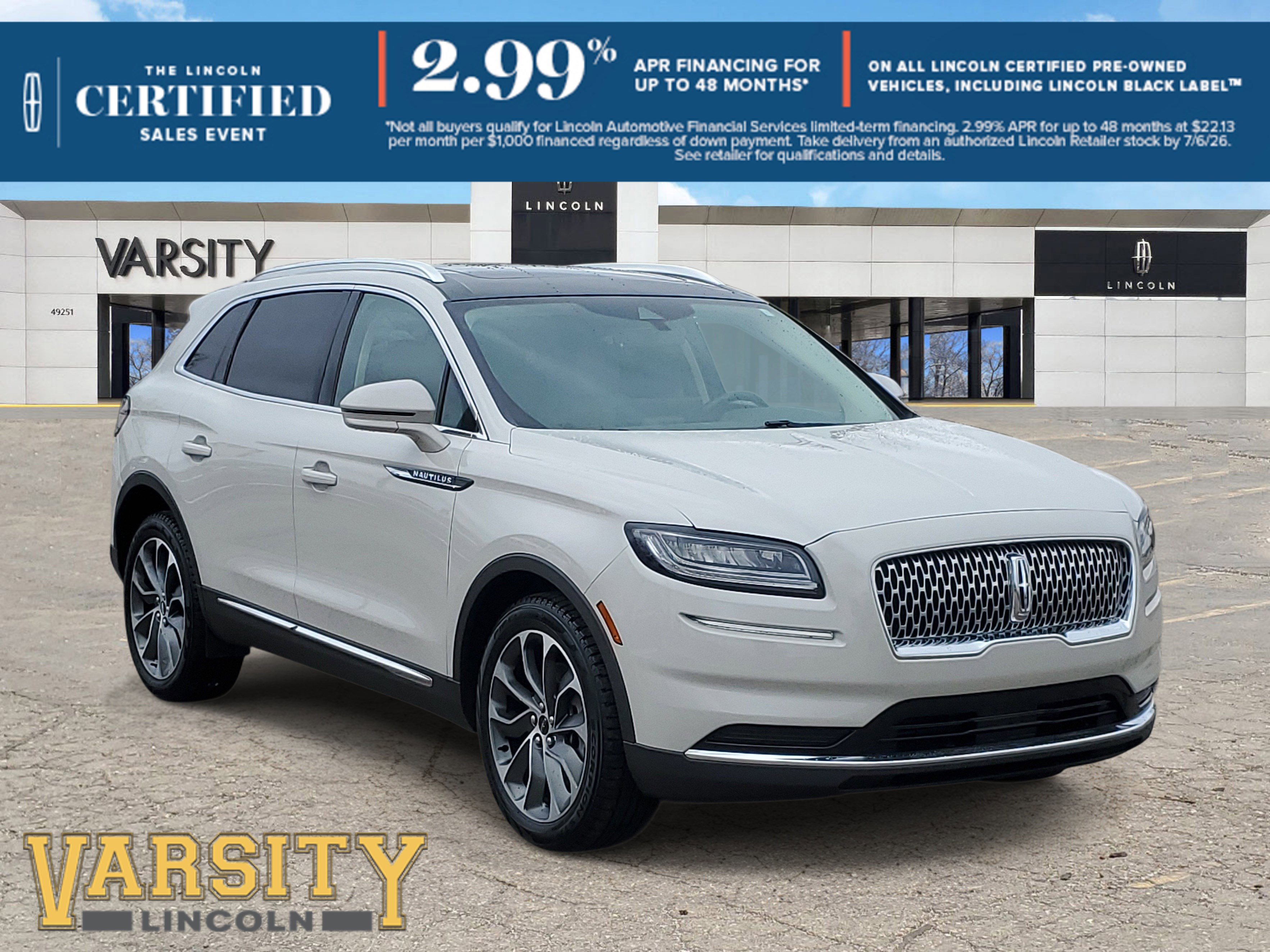 Certified 2022 Lincoln Nautilus Reserve AWD/4WD 360° Tour