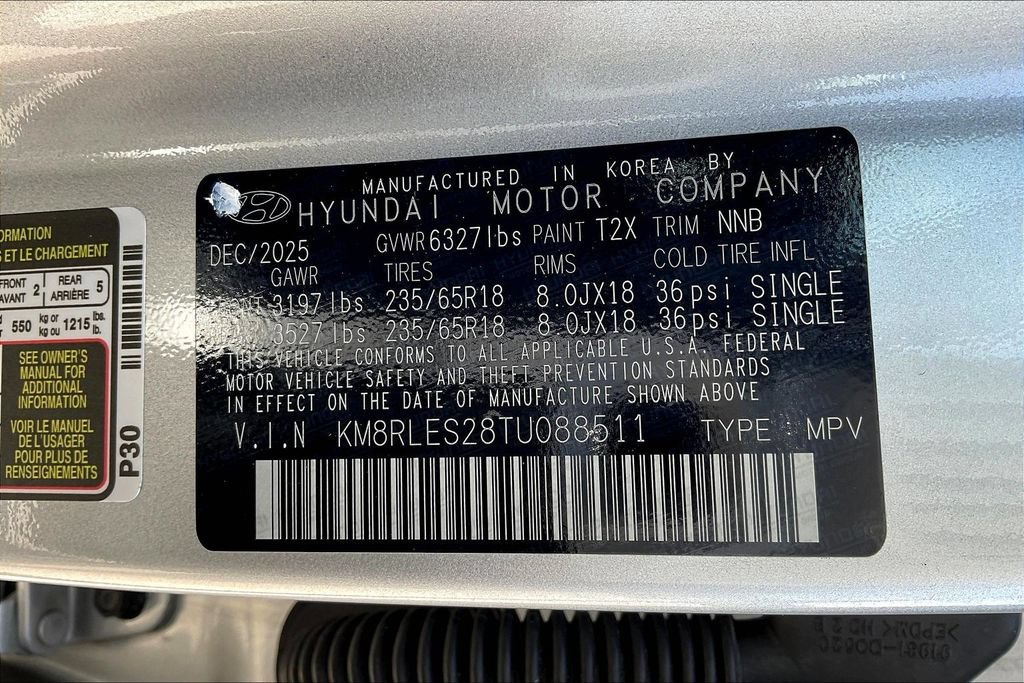 Used 2026 Hyundai Palisade SEL AWD/4WD image 34