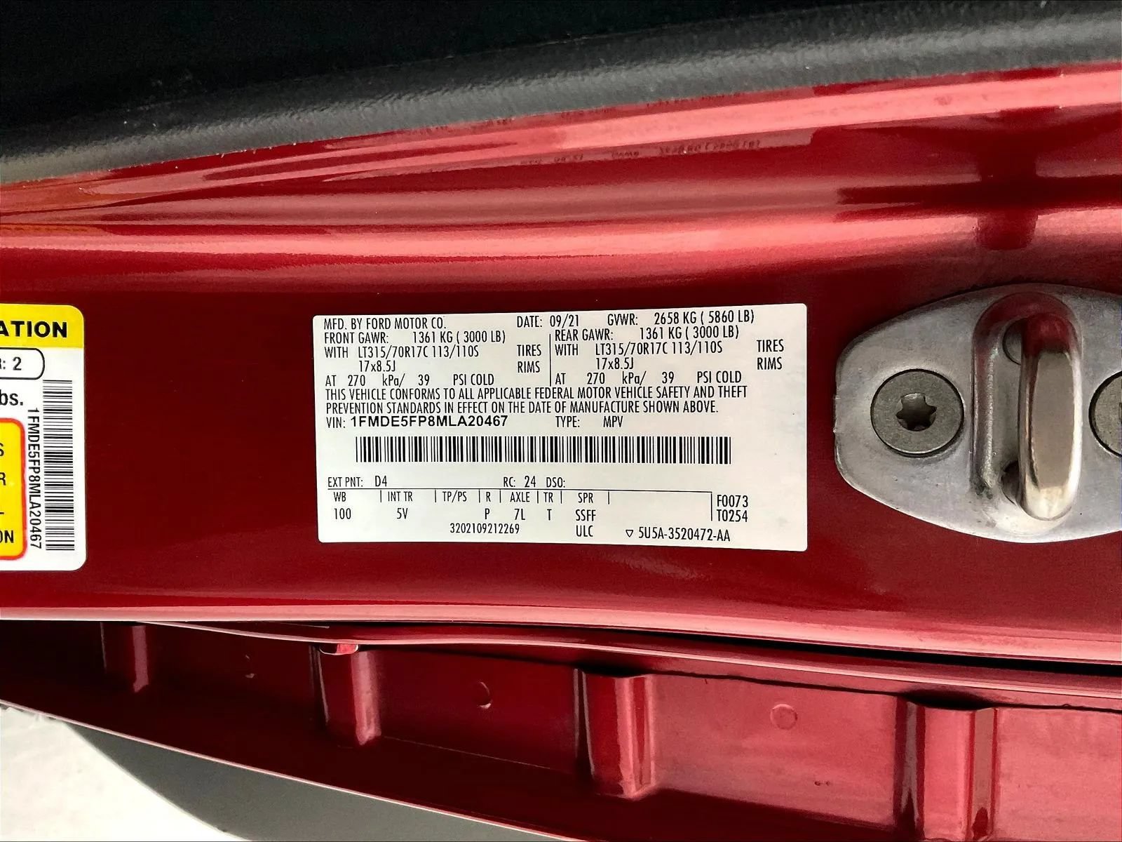 Used 2021 Ford Bronco First Edition AWD/4WD image 29
