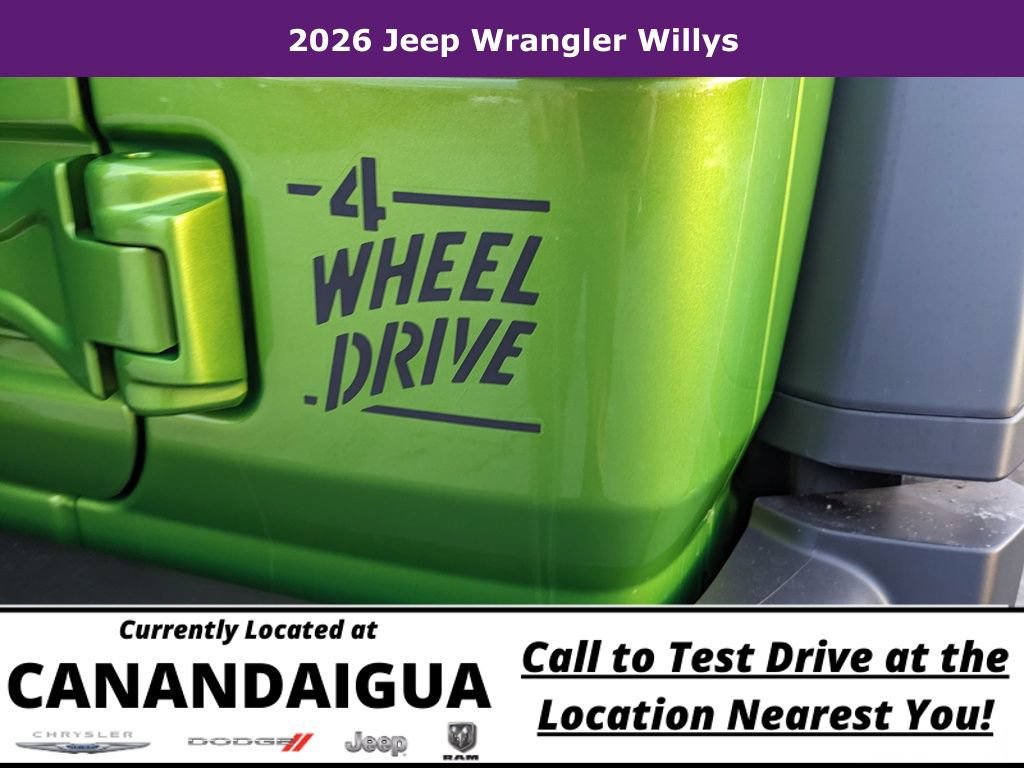 New 2026 Jeep Wrangler Unlimited Sport AWD/4WD image 32