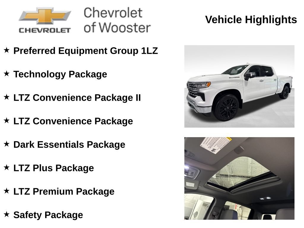 New 2026 Chevrolet Silverado 1500 LTZ w/ LTZ Premium Package AWD/4WD image 2