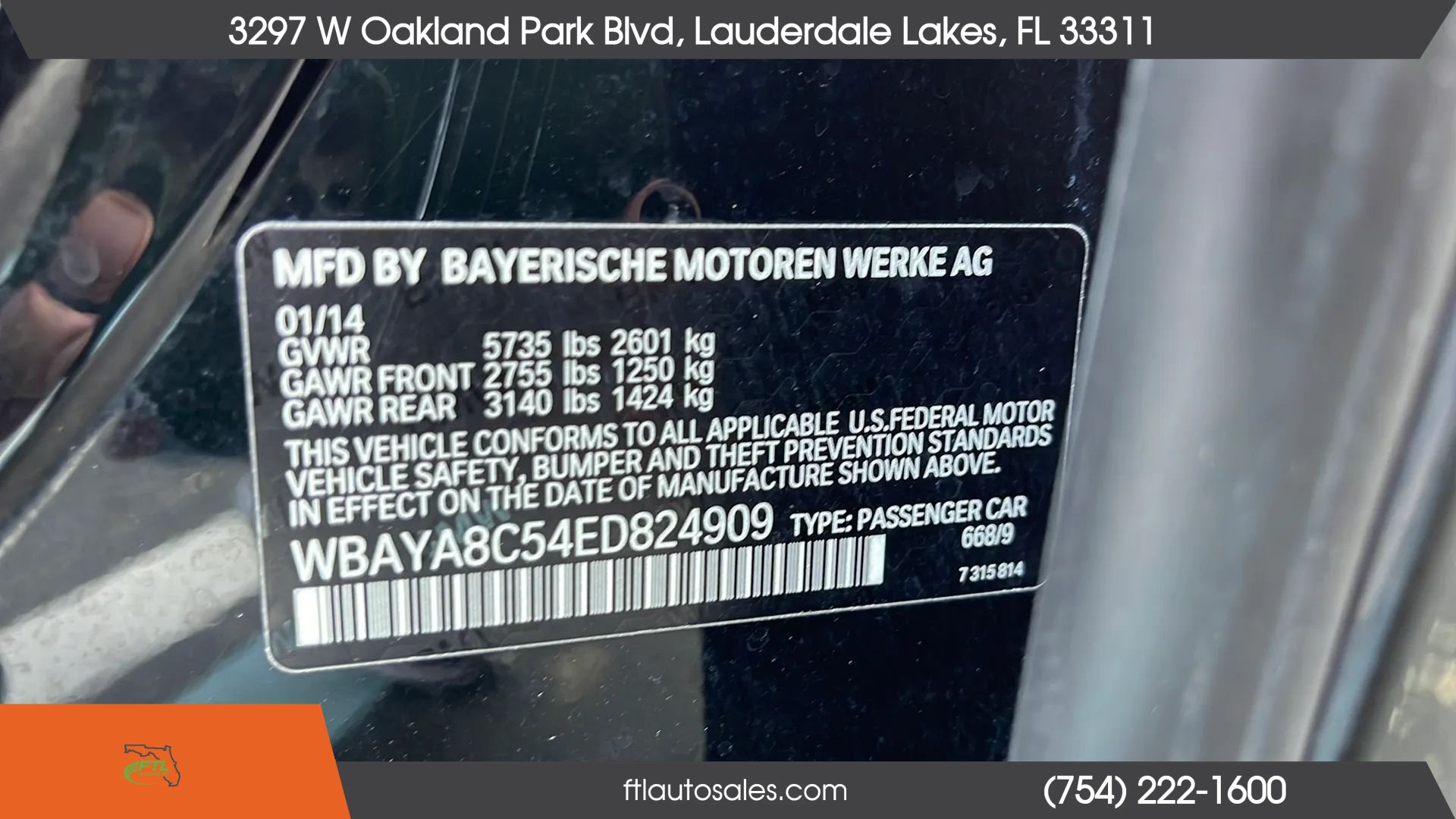 Used 2014 BMW 750i RWD image 82