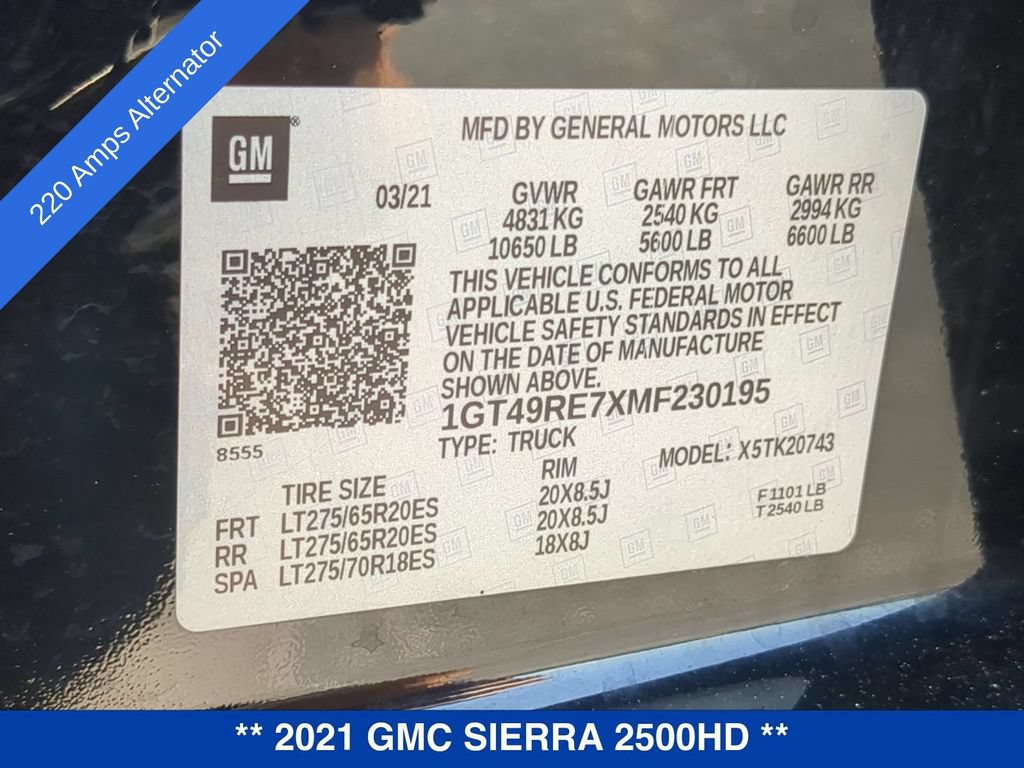 Used 2021 GMC Sierra 2500 Denali w/ Denali Ultimate Package AWD/4WD image 32
