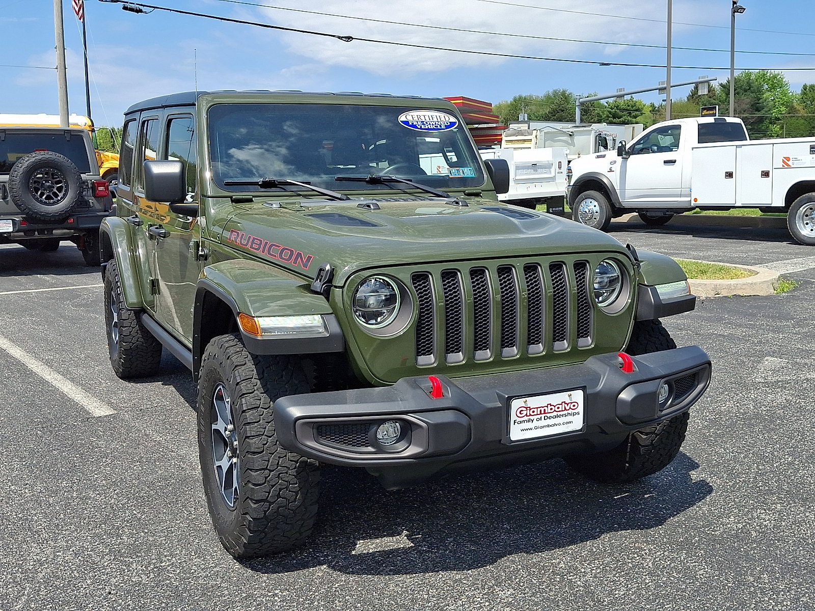 Certified 2021 Jeep Wrangler Unlimited Rubicon w/ LED Lighting Group AWD/4WD video 3
