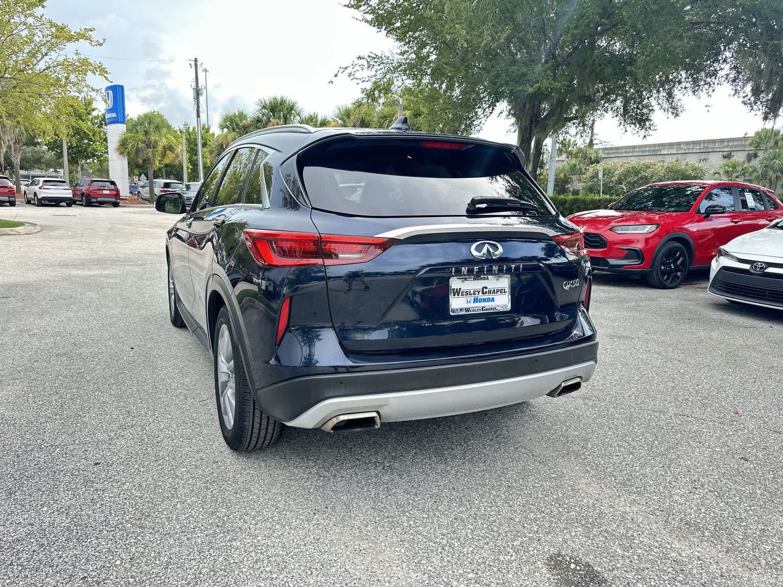 Used 2021 INFINITI QX50 Luxe FWD image 4