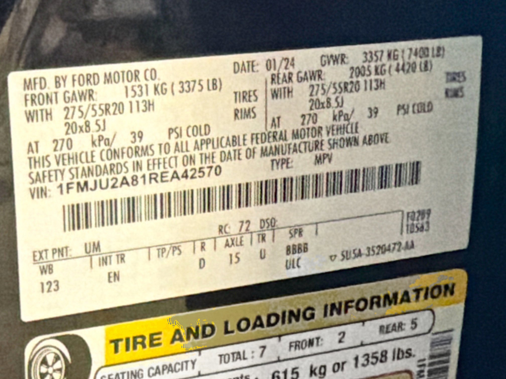 Used 2024 Ford Expedition Limited image 12