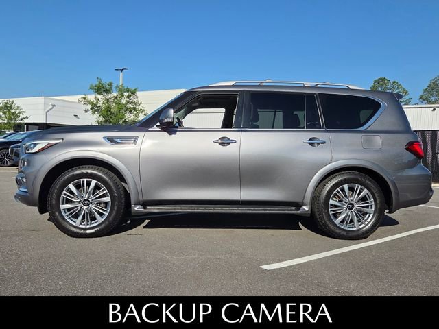 Used 2021 INFINITI QX80 Luxe w/ Cargo Package RWD image 3