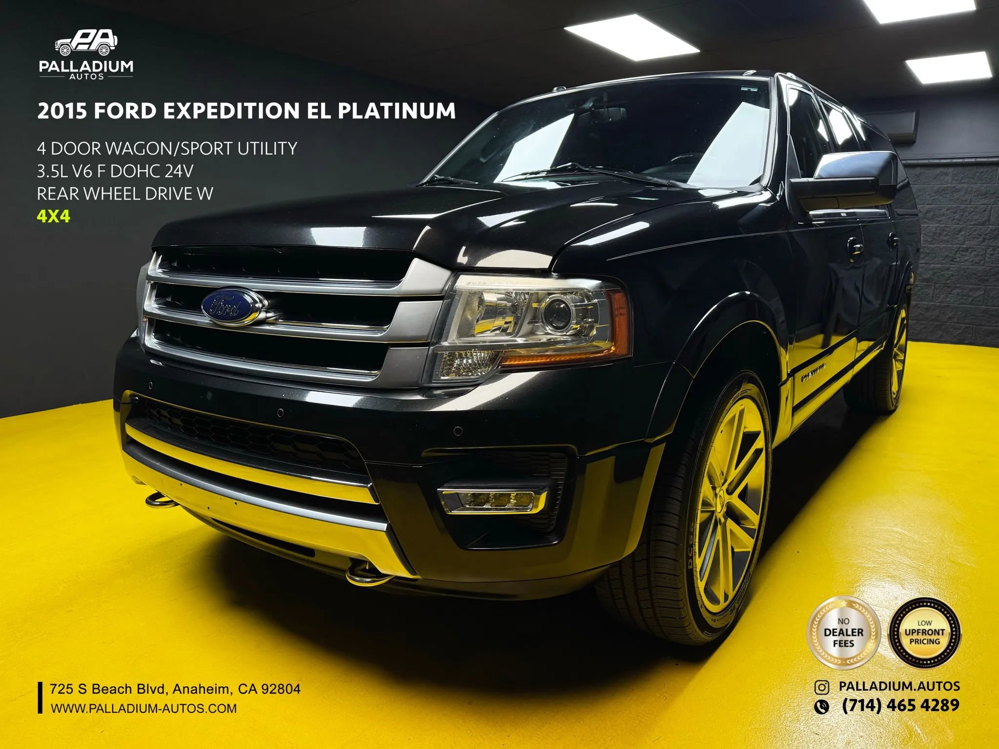 Used 2015 Ford Expedition EL Platinum image 1