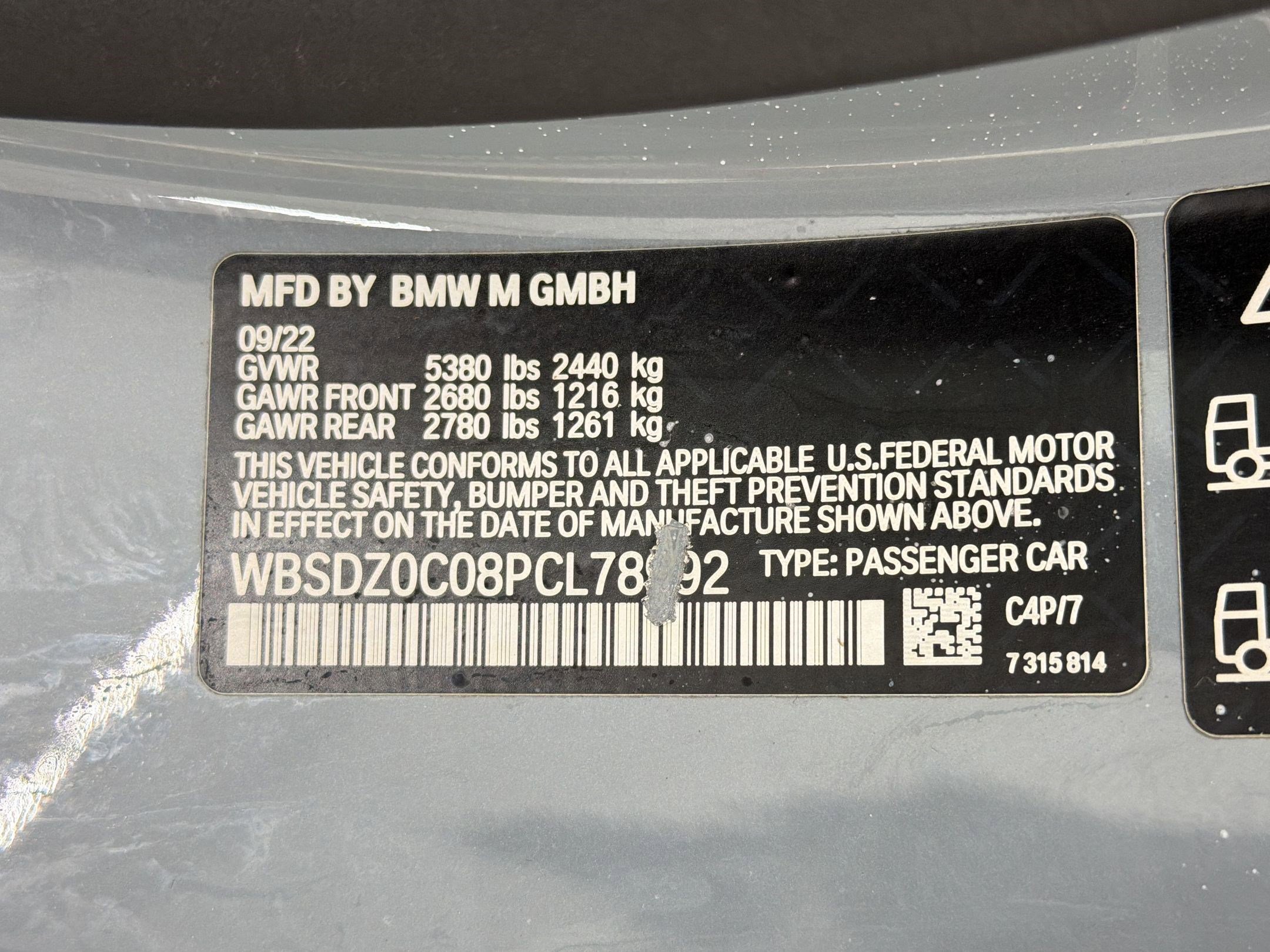 Used 2023 BMW M8 Competition w/ M Carbon Exterior Package AWD/4WD image 17