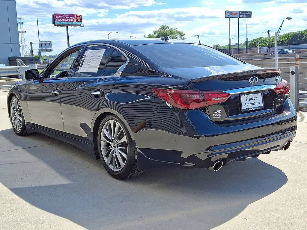 Used 2023 INFINITI Q50 Luxe w/ Cargo Package AWD/4WD image 7