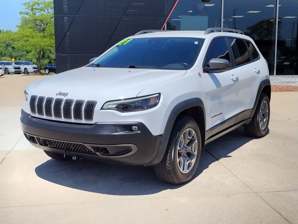 Used 2021 Jeep Cherokee Trailhawk AWD/4WD image 1