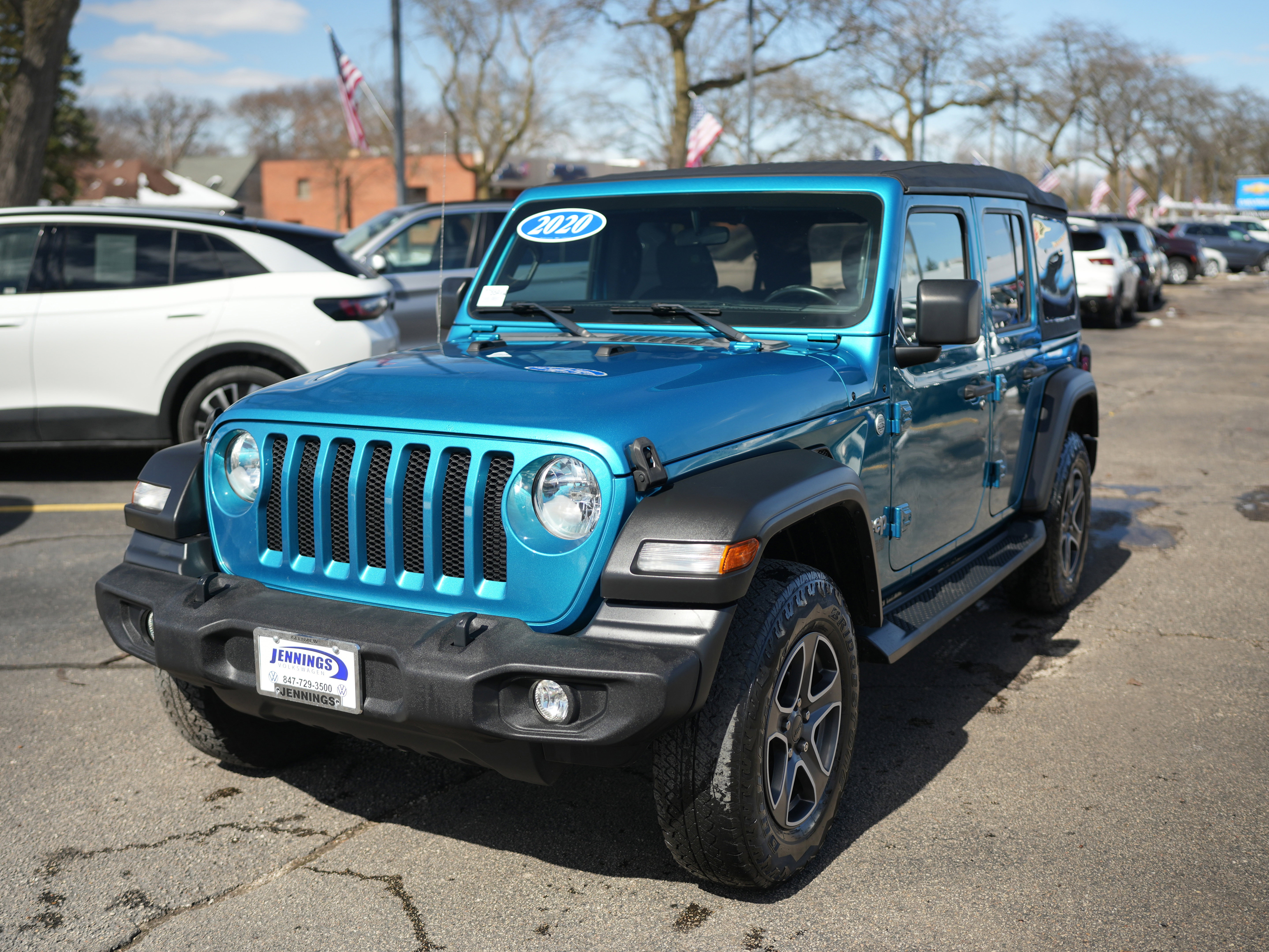 Used 2020 Jeep Wrangler Unlimited Sport S image 4