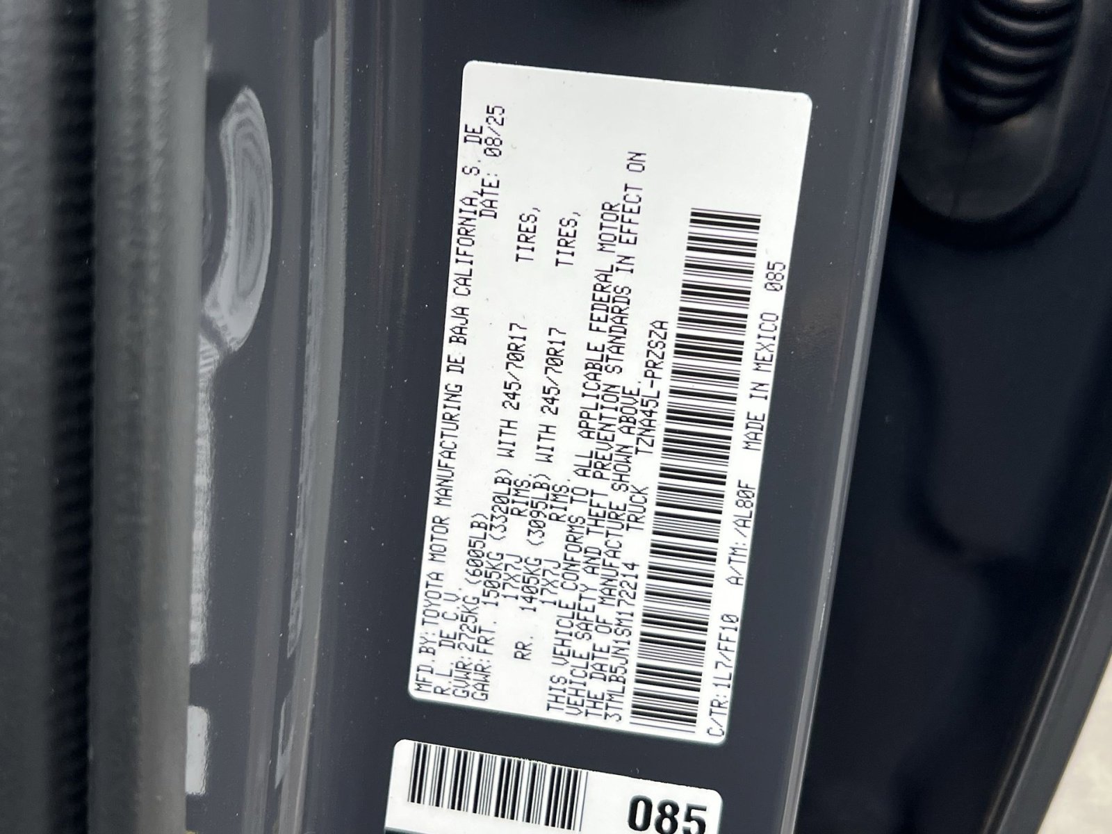 New 2025 Toyota Tacoma SR5 image 21