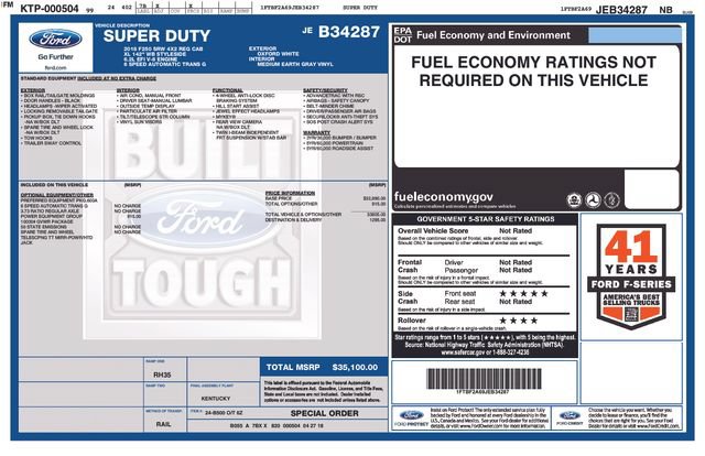 Used 2018 Ford F250 XL w/ Power Equipment Group RWD image 6