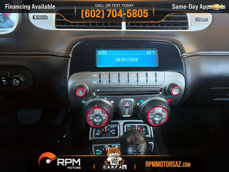 Used 2012 Chevrolet Camaro SS w/ 45th Anniversary Package RWD image 14