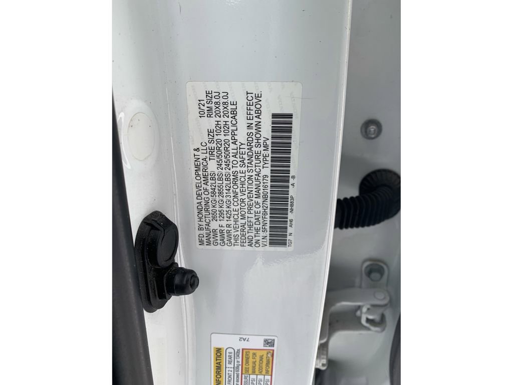 Certified 2022 Honda Pilot Special Edition image 23