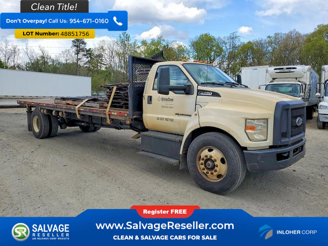 Used 2018 Ford F750 2WD Regular Cab Super Duty image 5