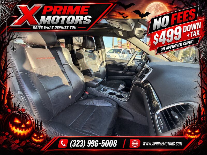 Used 2018 Jeep Grand Cherokee Trailhawk w/ Trailhawk Luxury Group AWD/4WD image 37