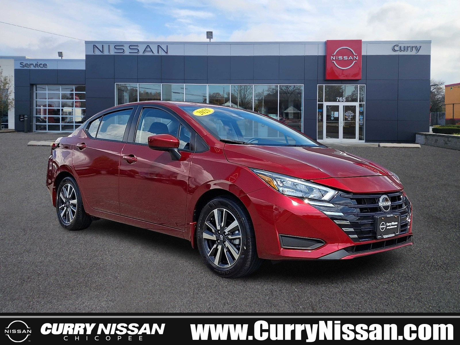 Certified 2025 Nissan Versa SV w/ Trunk Package