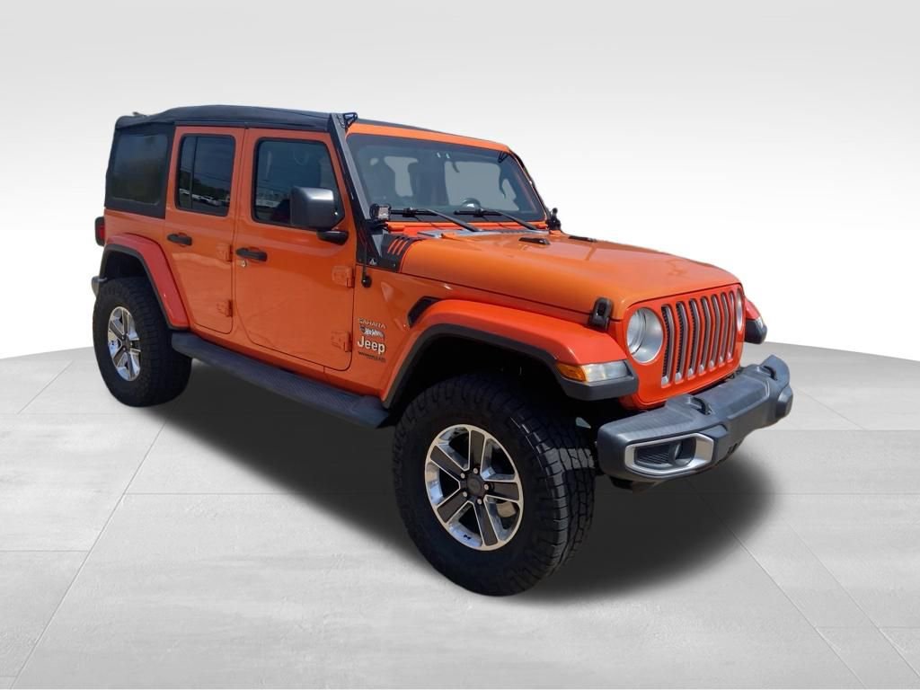 Used 2018 Jeep Wrangler Unlimited Sahara AWD/4WD image 9