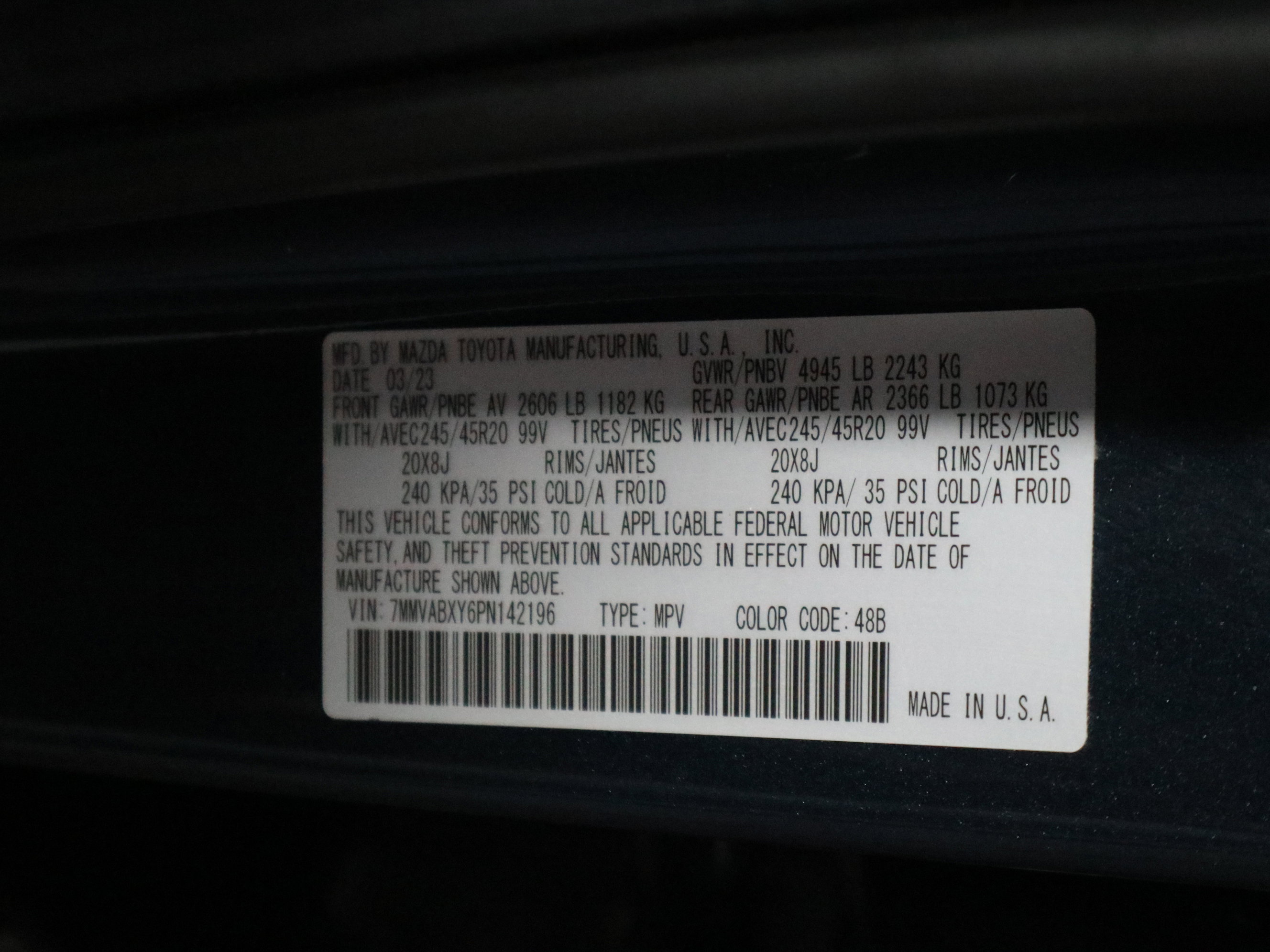 Certified 2023 MAZDA CX-50 AWD 2.5 Turbo w/ Cargo Package image 39