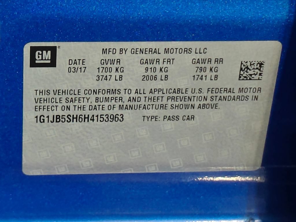 Used 2017 Chevrolet Sonic LS FWD image 42
