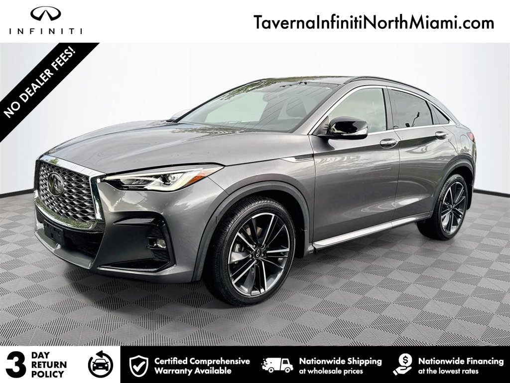 Certified 2023 INFINITI QX55 Luxe w/ Cargo Package