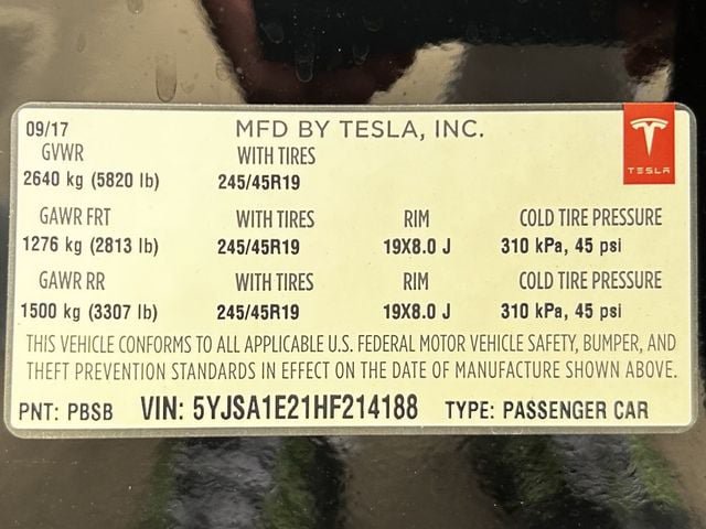 Used 2017 Tesla Model S 90D AWD/4WD image 37