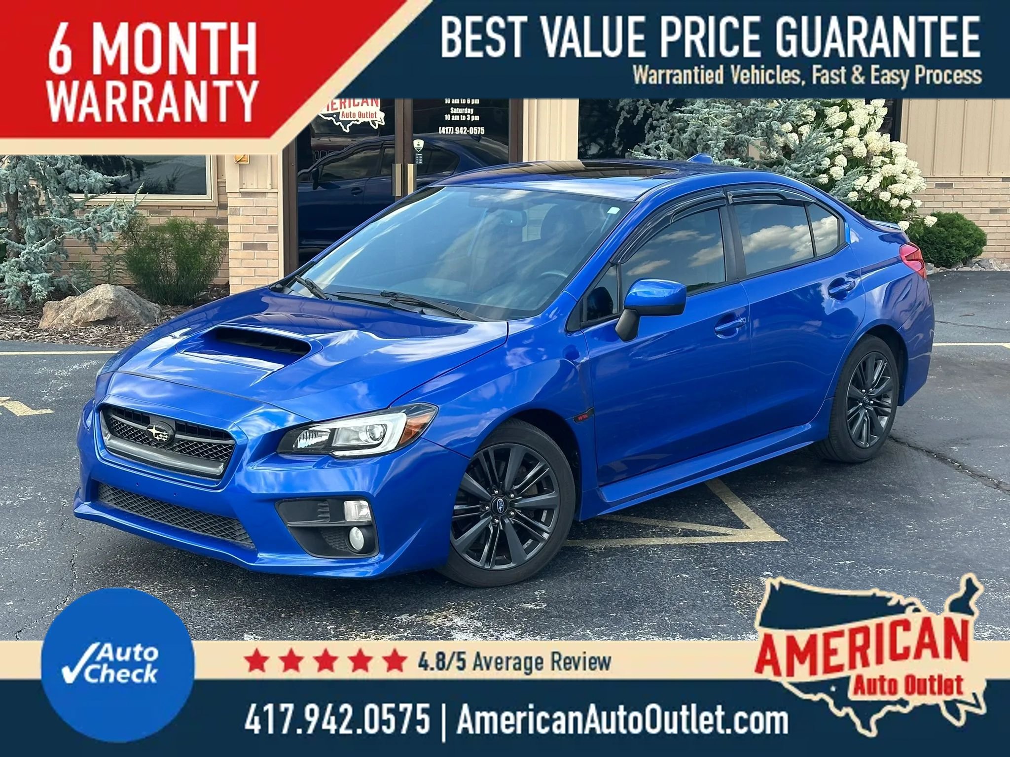 Used 2016 Subaru WRX Limited